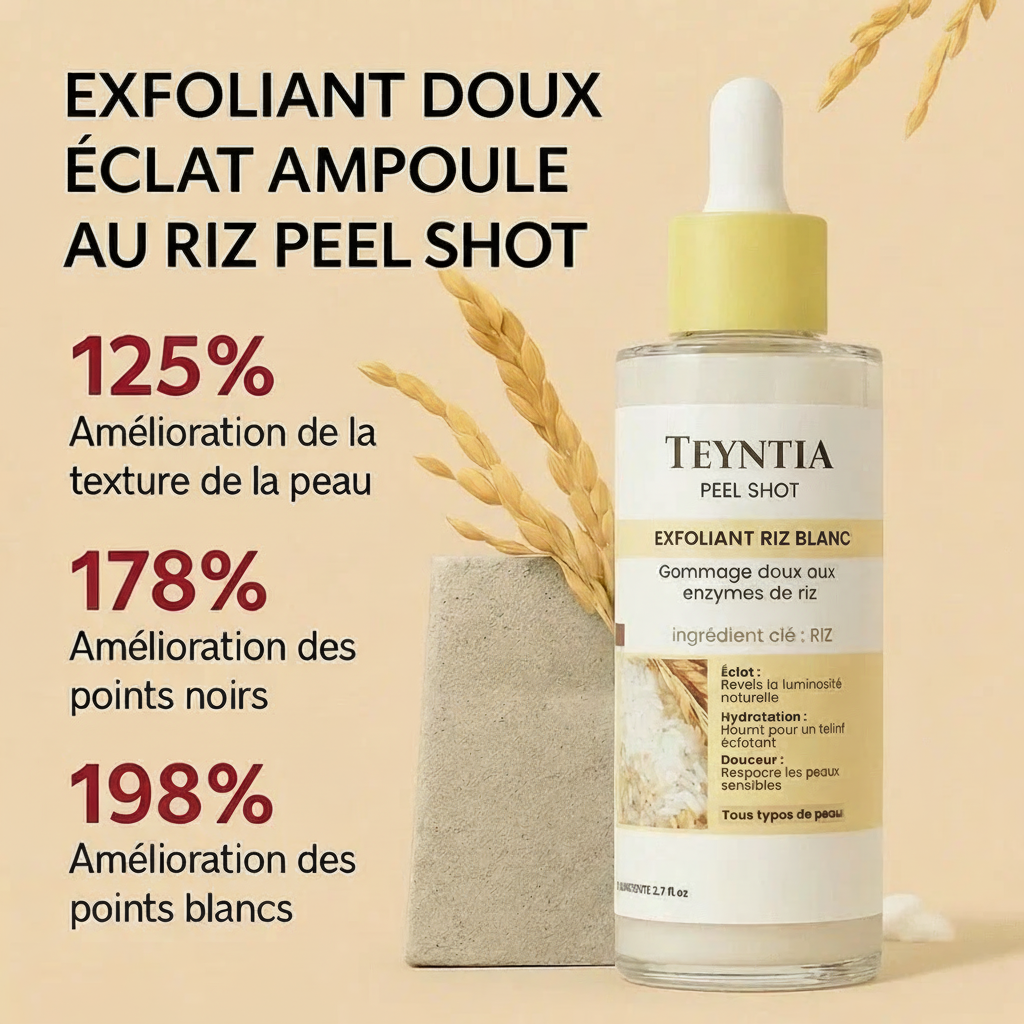 Peel Shot Coréen - Élimine les Impuretés et Sublime Votre Peau