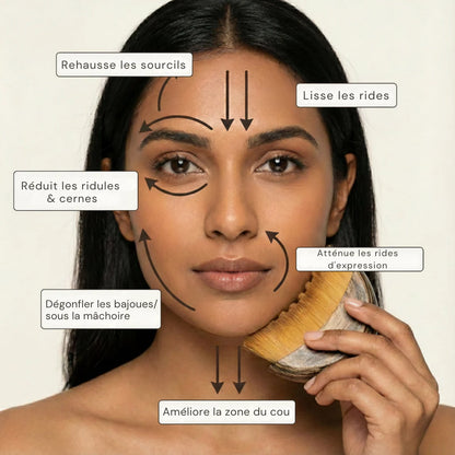 TEYNTIA - Brosse de drainage lymphatique