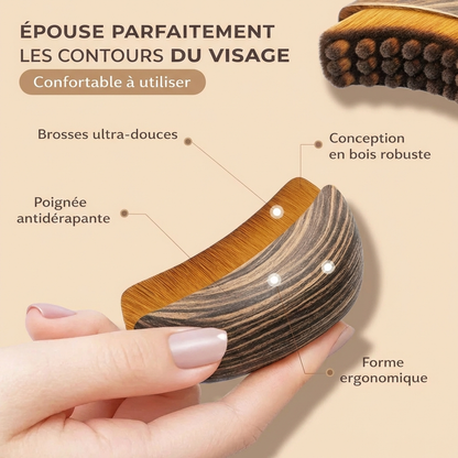 TEYNTIA - Brosse de drainage lymphatique